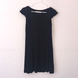 Black T-Shirt Dress.